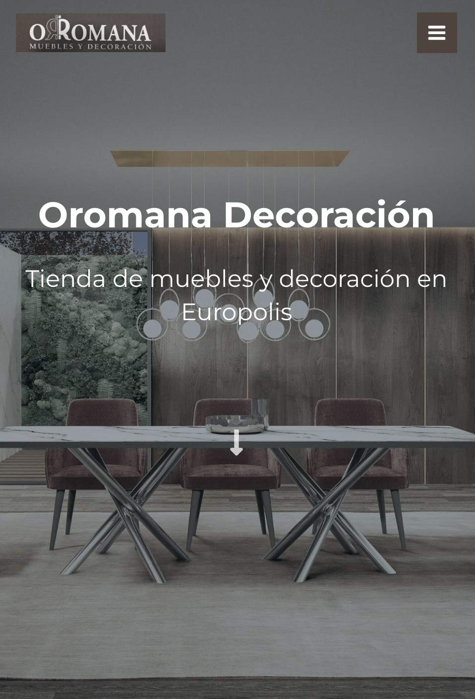 Diseño web Empresa de Decoración